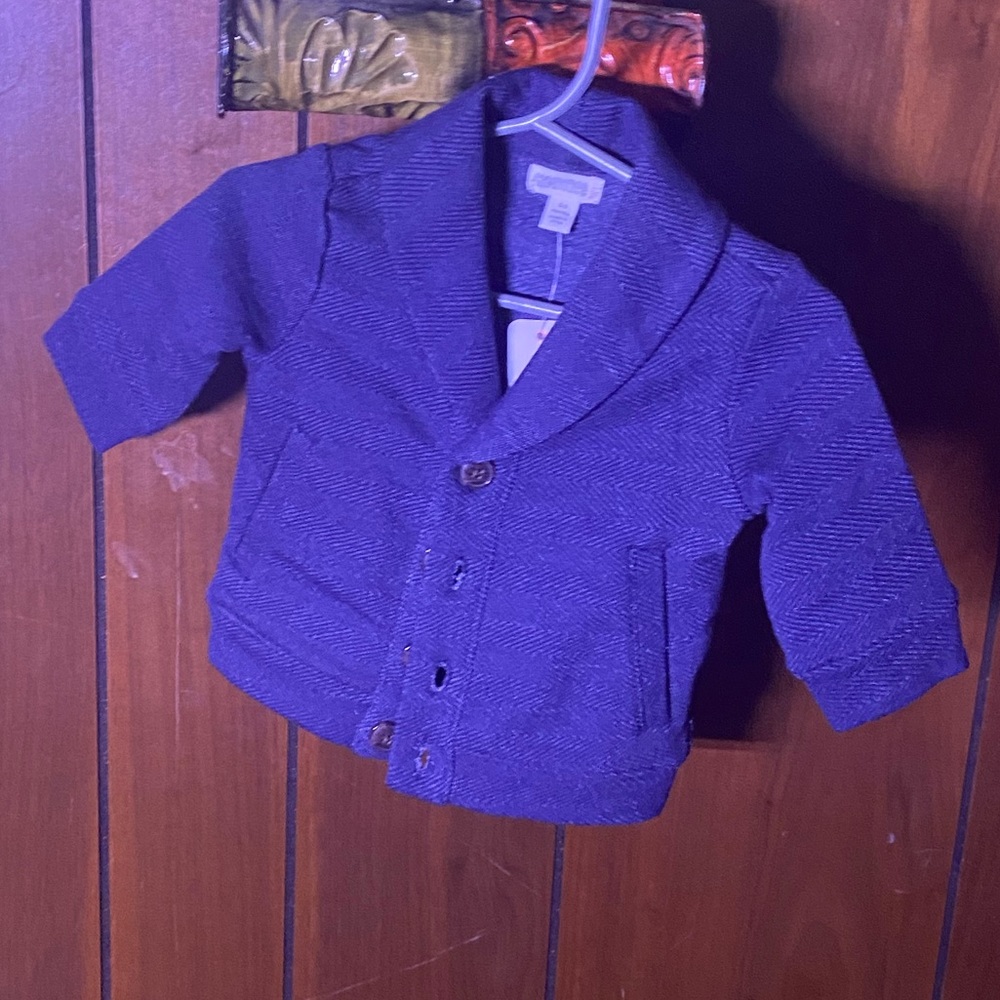 Blue infant blazer